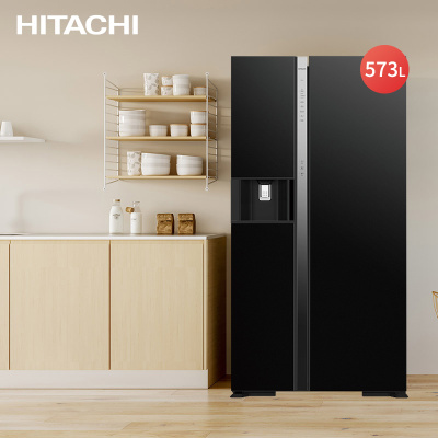 Hitachi/日立573L原装进口自动制冰对开门冰箱R-SBS2100NC(GBK)