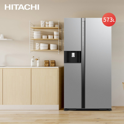 Hitachi/日立573L原装进口自动制冰对开门冰箱R-SBS210000NC(GS)
