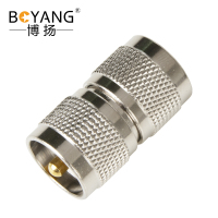 博扬 高频射频同轴转接器50欧M型 UHF公转UHF公转换器 SL16型转接头1个装 BY-UHF-JJ