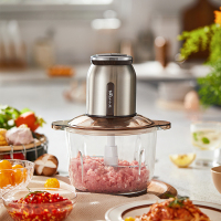 小熊(bear)切碎机绞肉机双绞肉刀快速切菜切肉碎肉 QSJ-D03A8