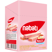 印尼丽芝士纳宝帝草莓芝士蛋糕味威化饼干200g*2盒网红休闲零食