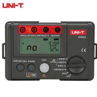 优利德(UNI-T)UT502A 绝缘电阻测试仪 数字摇表 兆欧表 自动量程 带背光 UT502A