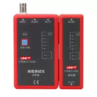 优利德(UNI-T)UT681C 线缆测试仪 RJ45/RJ11/BNC 对线查线寻线仪 UT681C