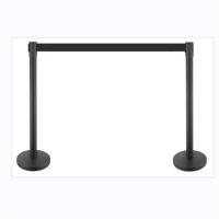 双力 一米线栏杆座隔离带护栏杆警戒围栏 2米铁底座 @