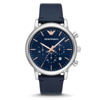 Armani阿玛尼2022新款 男士商务简约多功能石英腕表 男 生日礼物 送男友AR11451