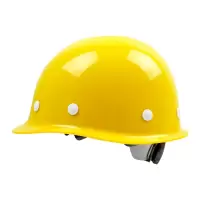 玻璃钢安全帽施工防砸劳保头盔