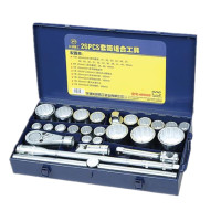 长城精工 26pcs套筒组合工具 26PCS 405026 长城工具 *1