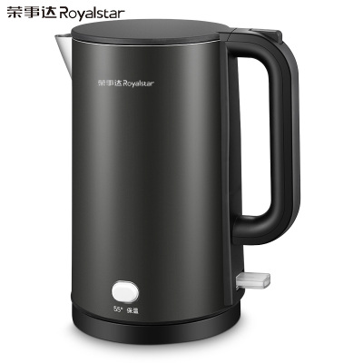 荣事达电热水壶烧水壶24小时保温 三层防烫 1500W快烧 1.8L大容量304不锈钢RSD-8161(GS18B08)