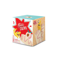 雀巢(Nestle)脆脆鲨休闲零食小闪充水果威化饼干白桃味123g*3盒办公室下午茶点心儿童零食