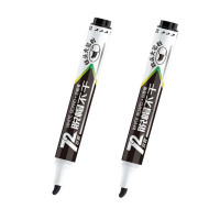 ZEBRA 金万年软头可擦白板笔 G-0636 黑色10支/盒