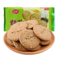 思朗纤麸黑芝麻消化饼干570G*3袋粗粮饼干办公休闲零食膳食纤维饼干代餐粗粮饼干