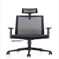 瑞翔推荐 京泰办公转椅(带头枕)规格650*605*1180-1280(单位:把)黑色