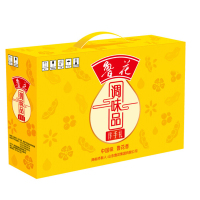 鲁花 调味品伴手礼礼盒 酱油醋料酒蚝油香油 礼盒1680mL *5盒