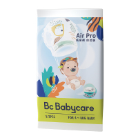 babycare纸尿裤Air Pro超薄系列弱酸透气尿不湿试用装S码2片