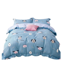 芳恩经典单人三件套FN-Z8013 可爱狗(蓝)