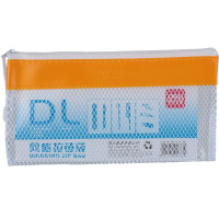 得力(deli)5833网格拉链袋(混)(12只)