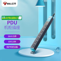 公牛 GNE-108D 总控开关 PDU机柜8位插座排插 1.8米电源线16A(单位 /个)