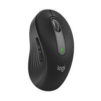 罗技(Logitech)M650 M商用通用版鼠标 黑色 无线鼠标 蓝牙鼠标 Logi Bolt USB接收器