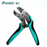 宝工(Pro'sKit)BNC六角接头端子棘轮压接钳7.5寸CP-751PA