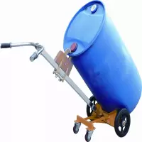 虎力(Hu-LIFT)订做 DE450B 四轮式机械式油桶搬运车 载重450Kg
