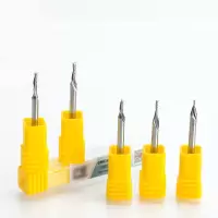 安信(ACTUaL)数控雕刻机刀具左螺旋下切 注解:左旋-Φ3.175*1.0*3(5只)
