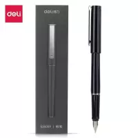 得力S160EF钢笔练字学生通用钢笔尖-0.35MM-黑色