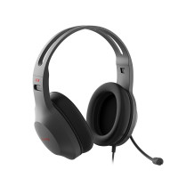 漫步者(EDIFIER) HECATE G1电脑耳机头戴式耳麦有线USB声卡 3.5MM标准版 灰色