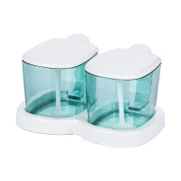 茶花塑料调料盒调味罐套装家用调味盒调料罐佐料盒盐罐厨房用品 (2组装)
