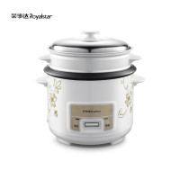 荣事达 Royalstar RZ-609C电饭煲电饭锅家用传统老式直身锅6L大容量带蒸笼