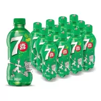 7喜柠檬味碳酸汽水300ml×6瓶小瓶装饮料饮品七喜饮品囤货