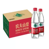 农夫山泉 饮用水 饮用天然水 380ml 1*24瓶 整箱装新