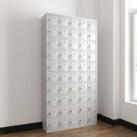 臻远 zycz-35 手机存放柜对讲机柜工厂学校手机收纳柜 50门手机存放柜(铁门)