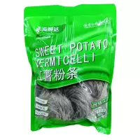 华海顺达红薯粉条地瓜粉条红薯粉家用火锅粗粉红召粉380g*2袋