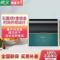 康宝(Canbo)消毒柜 家用厨房小型迷你立式台式餐具碗筷茶杯桌面消毒碗柜 紫外线奶瓶消毒器带烘干 XDZ33-A2