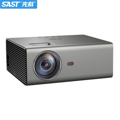 先科(SAST)LCD1000A 超清智能语音投影仪家用便捷投影仪家用卧室手机可连wifi一体机投墙1080P智能电