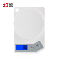 永衡良品 厨房秤克称家用烘焙电子称0.1克高精度电池款 白色3KG承重