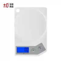 永衡良品 厨房秤克称家用烘焙电子称0.1克高精度电池款 白色3KG承重
