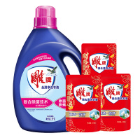 雕牌 2.5kg雕牌全渍净洗衣液健康除菌+雕牌强效去渍洗衣液518g*3