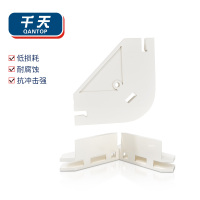 千天(QANTOP)室内隐形光纤转角保护器 阴角+阳角1对装白色 QT-zj001