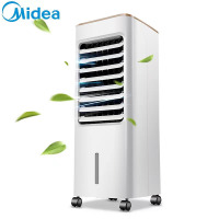 美的(Midea)家用空调扇家用冷风扇轻音冷风扇家用大风量小型冷风机水冷塔扇 AAB10A白色