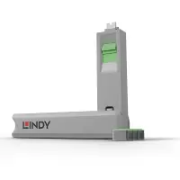 德国LINDY Type C端口锁钥匙包 蓝色(1把钥匙4个锁头) 型号40465