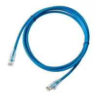 安普 六类CAT6千兆八芯6类网线NPC06UV0B-BL007F 蓝色 2米