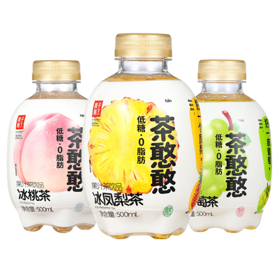 NBYH-果子熟了 茶憨憨 500ml*12瓶 (团购专属 100件起送)