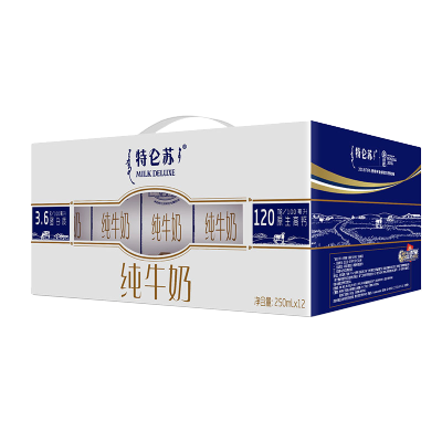 NBYH-特仑苏纯牛奶250ml*12盒(团购专属 100件起送)