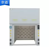 尔迈 实验室桌上型PP通风柜通风橱 化验室耐酸碱防腐蚀排风柜 1200*850*1500mm