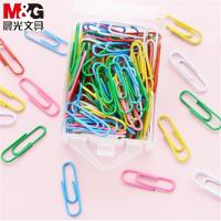 晨光(M&G) ABS91699 PP盒 彩色 回形针 曲别针 100枚/盒
