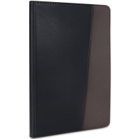 得力(deli) 7911 时尚撞色商务皮面本 会议记事笔记本-120页-25K 5本装