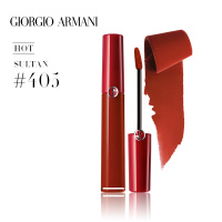 ARMANI GIORGIO阿玛尼「传奇红管」唇釉红管#405烂番茄红色