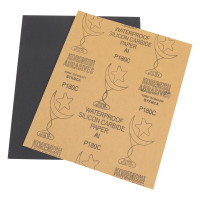 卡夫威尔干湿两用砂纸逐级打磨干磨细磨抛光混合10片装(细)400目/600目/1000目/1500目/2000目3239