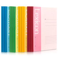 得力(deli) A5 40张 7651 办公无线装订本 软抄本记事本 工作笔记本办公用品 (混)12本装